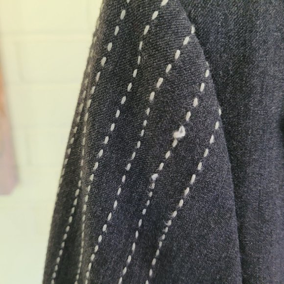 Andy The-Anh Grey Wool Blazer - Picture 9 of 12